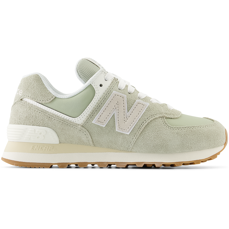 Buty damskie New Balance WL574QD2 - zielone