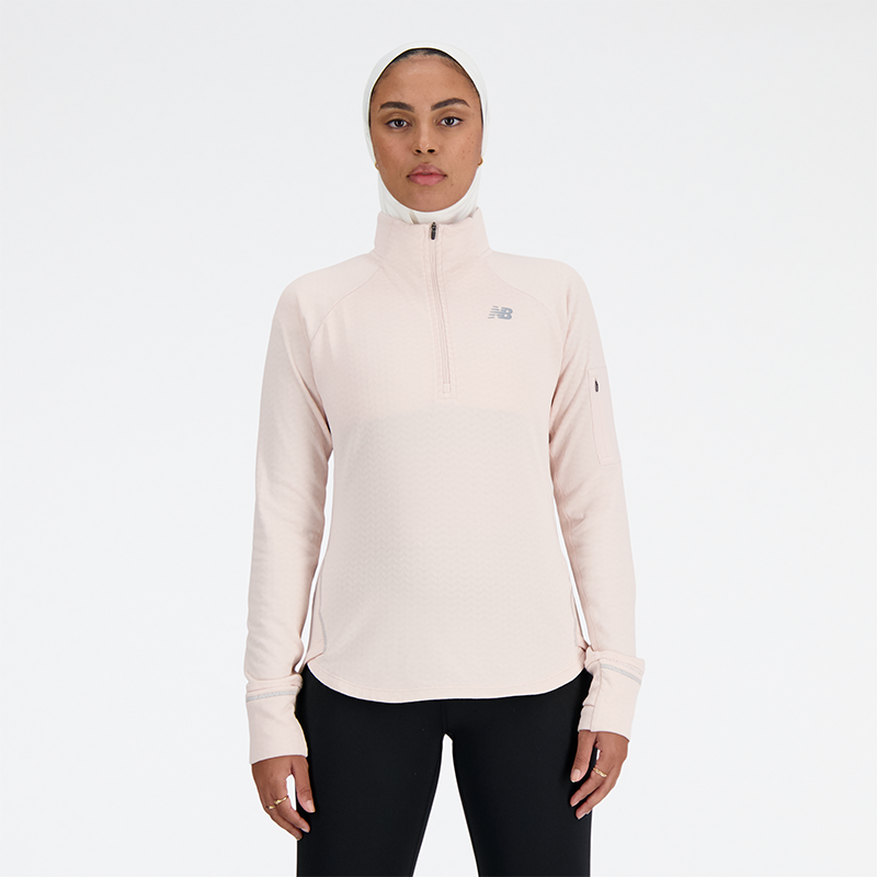 Bluza damska New Balance WT23252QPH - różowa