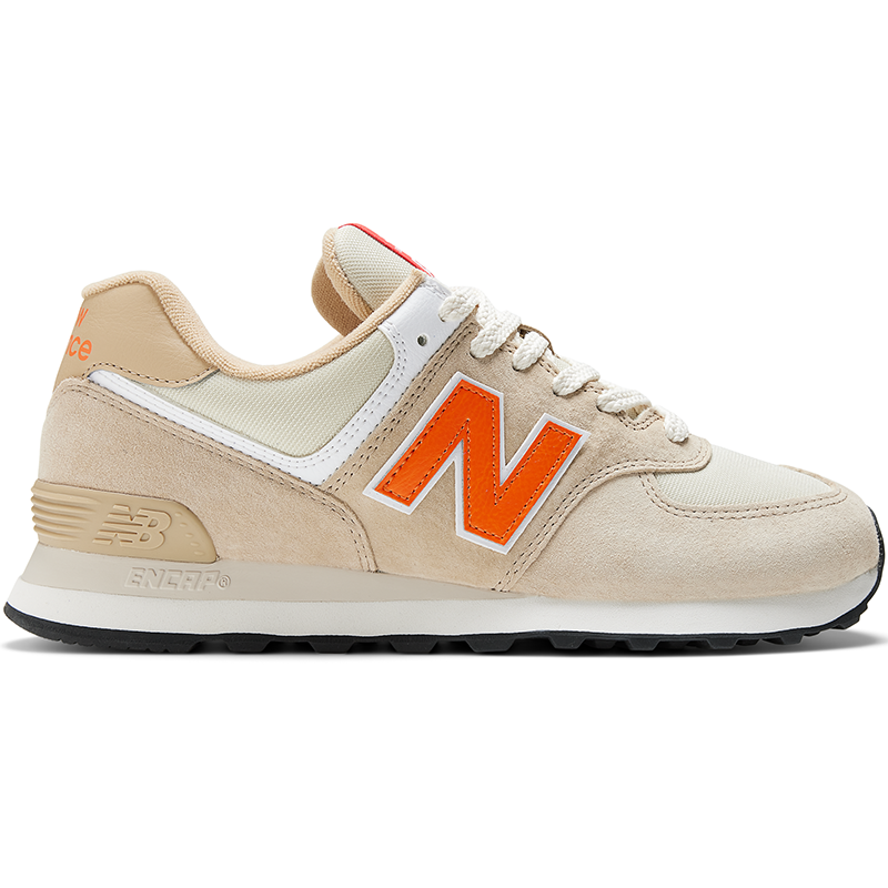 Buty unisex New Balance U574HBO - beżowe