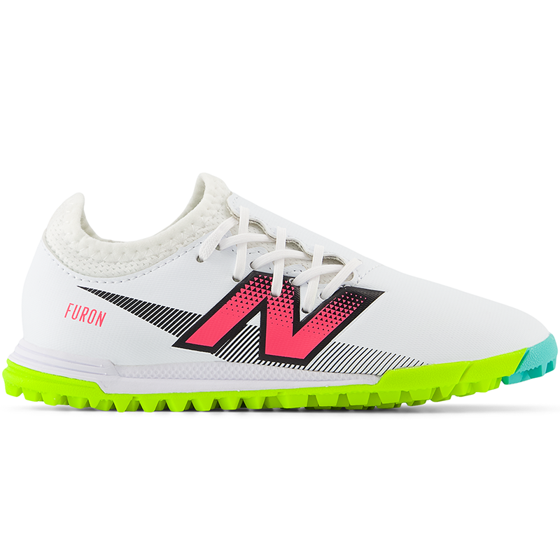 Turfy dziecięce New Balance FURON DISPATCH JNR TF V7+ SJF3TH75 - białe