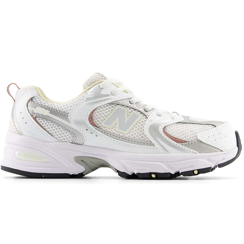 Buty dziecięce New Balance GR530GA - białe