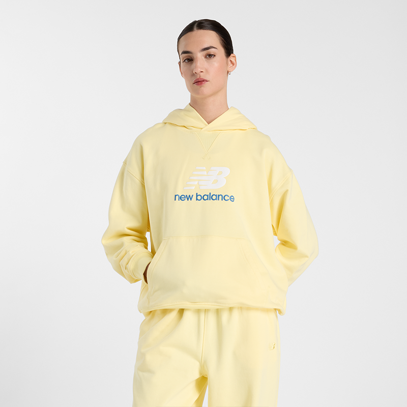 Bluza damska New Balance WT51501PRC - żółta