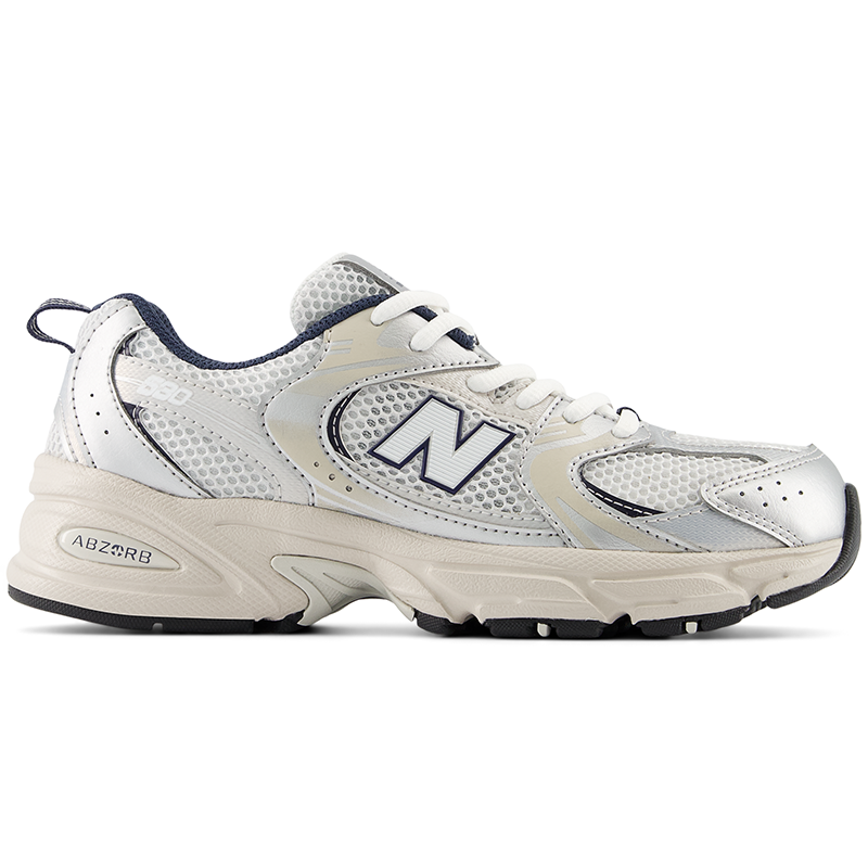 Buty dziecięce New Balance GR530KA - białe