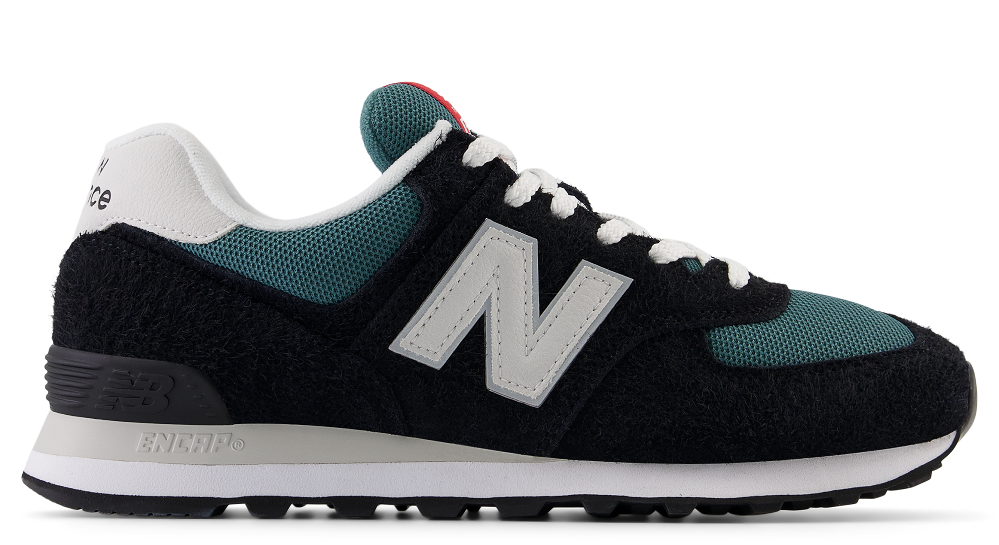 Buty unisex New Balance U574MGH – czarne 43 Standardowa (D) - 43 Standardowa (D)