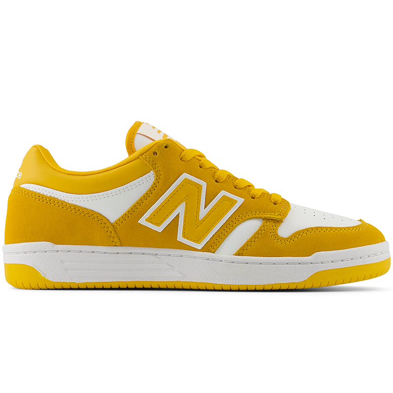 Buty unisex New Balance BB480LWA - żółte