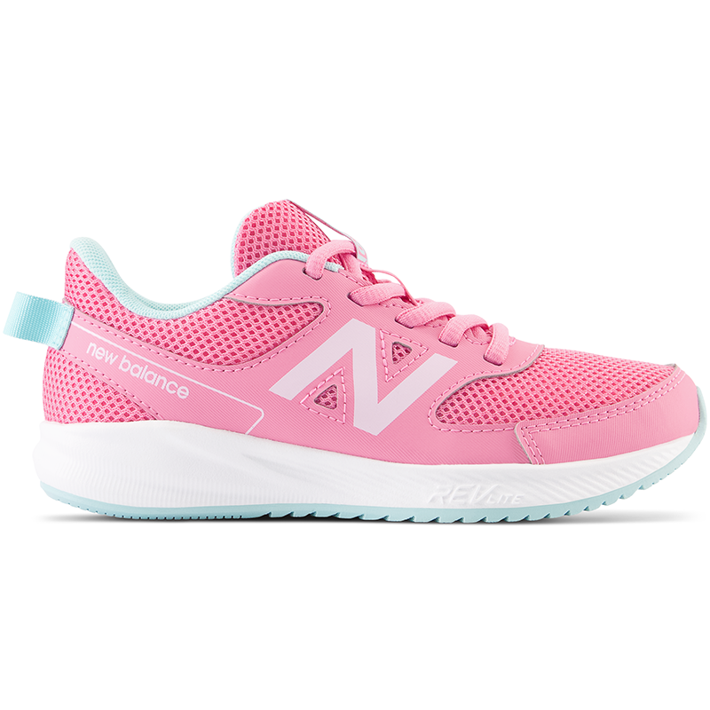 Buty dziecięce New Balance YK570PC3 - różowe