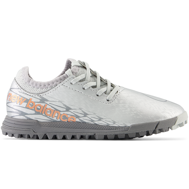 Turfy dziecięce New Balance FURON V7 DISPATCH JNR TF SJF3TGG7 - srebrne