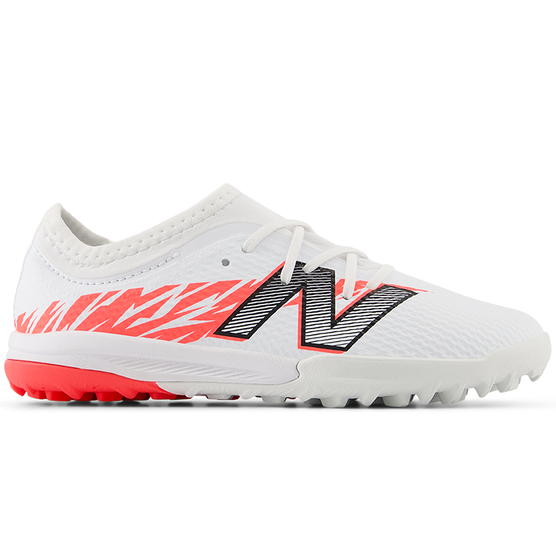 Turfy dziecięce New Balance FURON TEAM JNR TF V8 SJF3TIB8 - białe