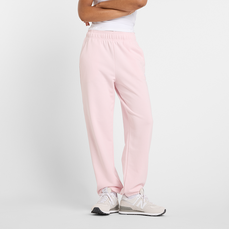 Spodnie damskie New Balance WP41500BEU - różowe