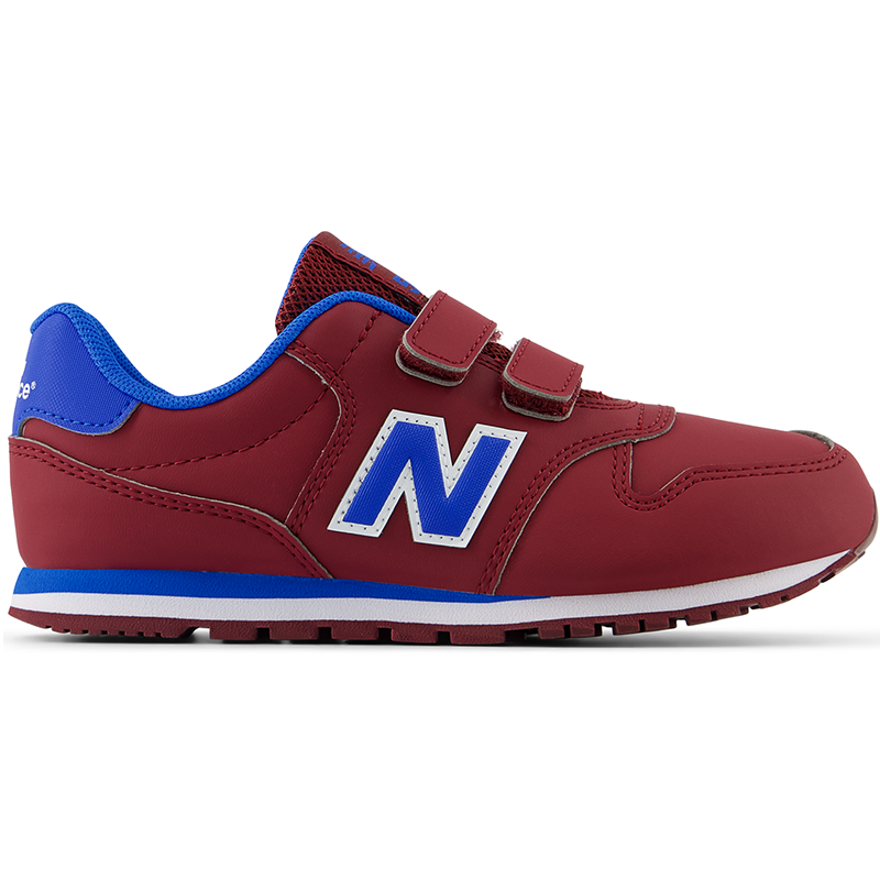 Buty dziecięce New Balance PV500CMB - bordowe