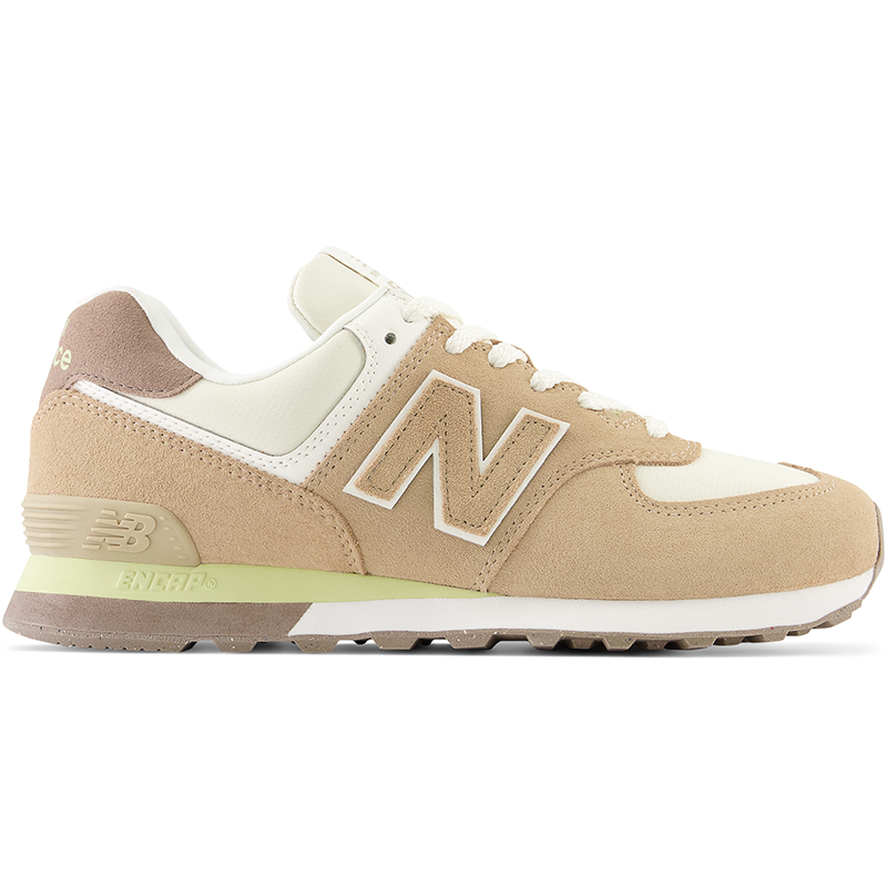 Buty unisex New Balance U574SBW - brązowe