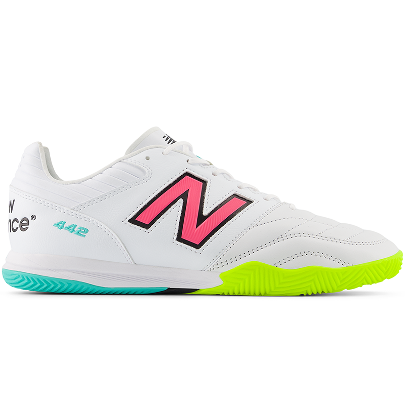 Halówki męskie New Balance 442 V2 PRO IN MS41IWH2 - białe