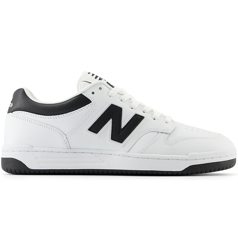 Buty unisex New Balance BB480LBK - białe