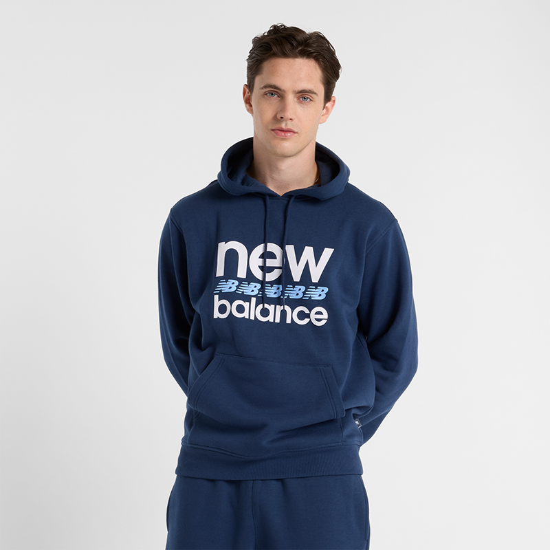 Bluza męska New Balance MT51941NNY - granatowa