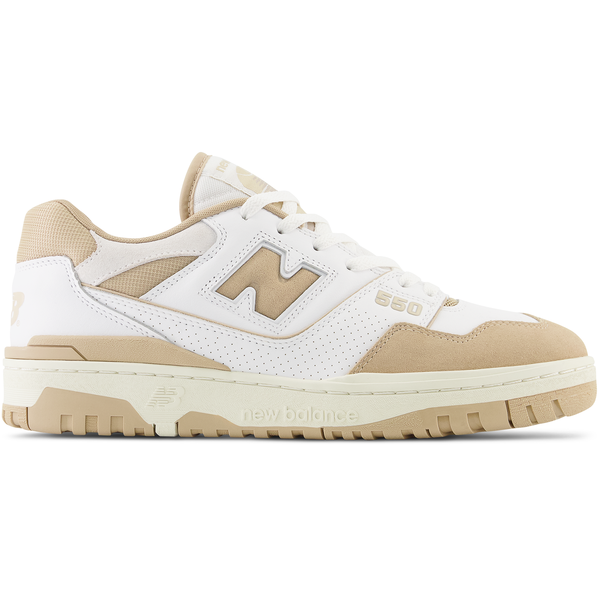 Buty męskie New Balance BB550NEC - białe