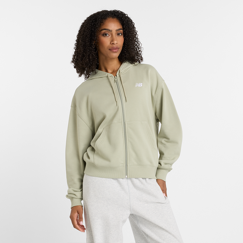 Bluza damska New Balance WJ41501OVN - zielona