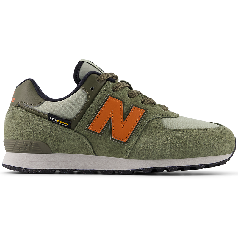 Buty dziecięce New Balance GC574SOF - zielone