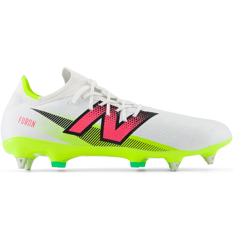 Korki męskie New Balance FURON PRO SG V7+ SF1SH75 - białe