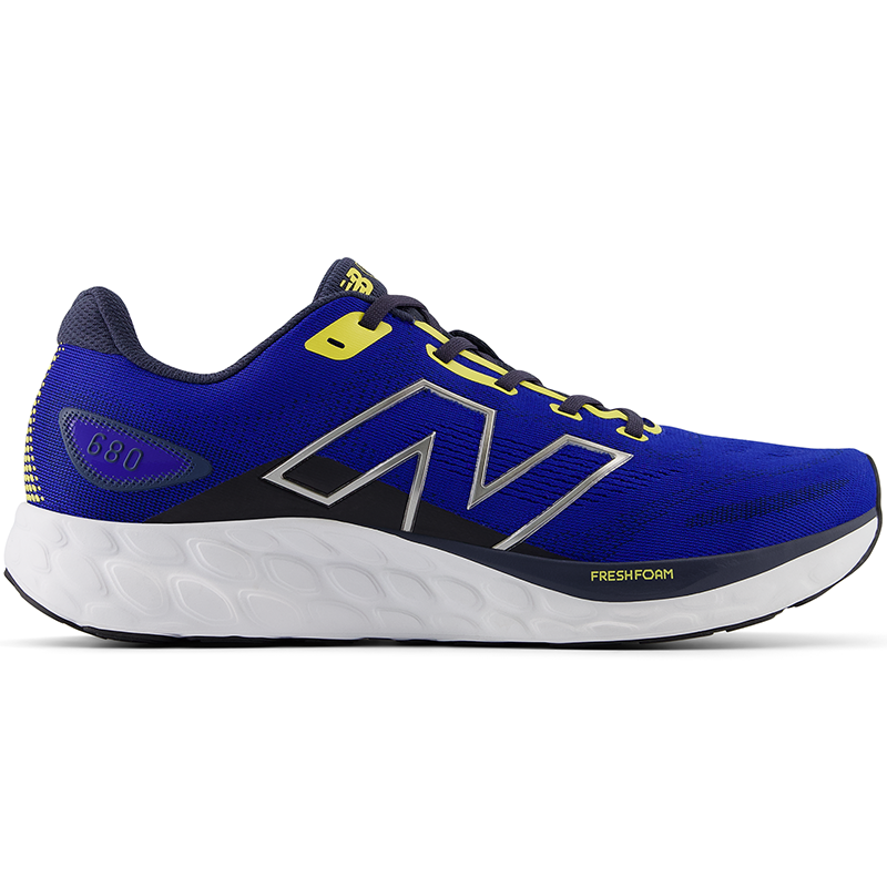Buty męskie New Balance Fresh Foam 680 v8 M680RB8 - niebieskie