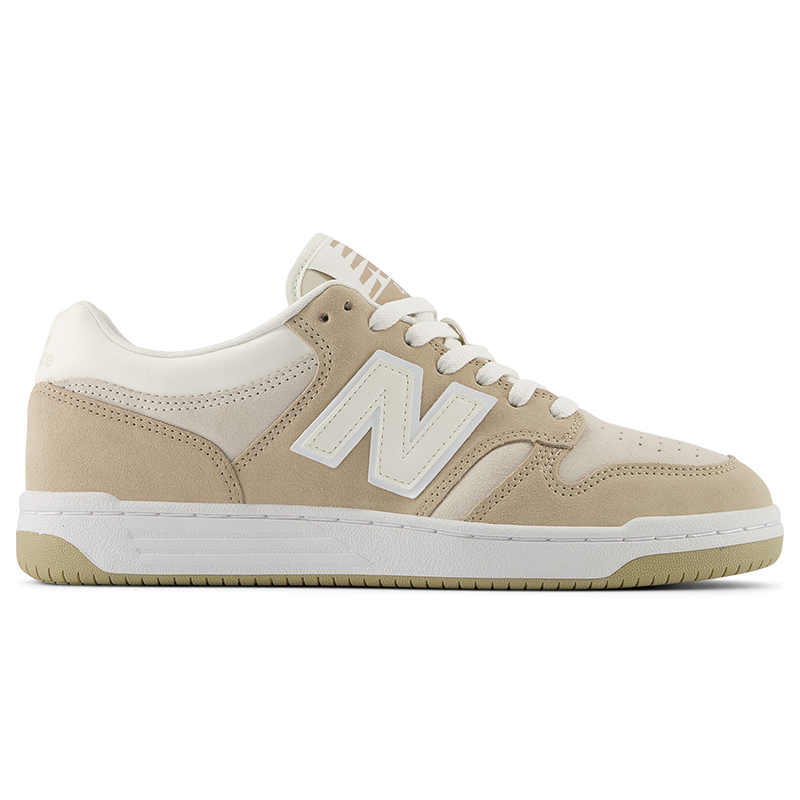 Buty unisex New Balance BB480LEA - beżowe