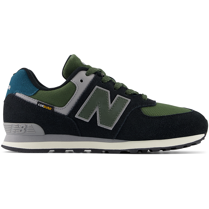 Buty dziecięce New Balance GC574KBG - czarne