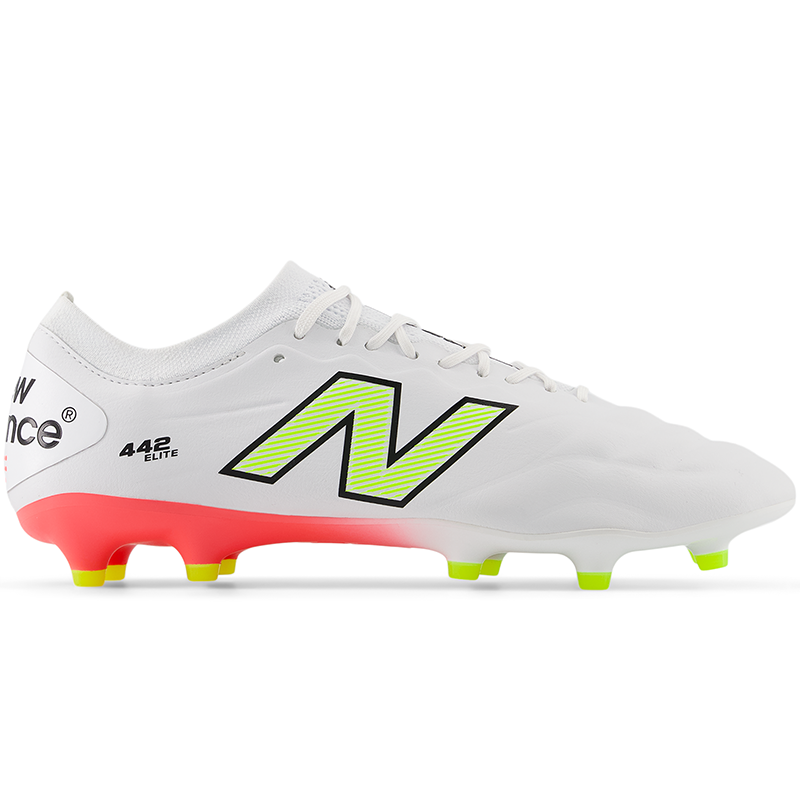 Korki męskie New Balance 442 ELITE FG V2 MS41FEB2 - białe