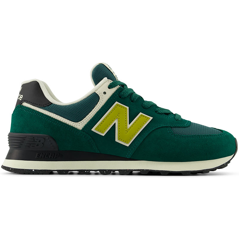 Buty męskie New Balance U574RBC - zielone