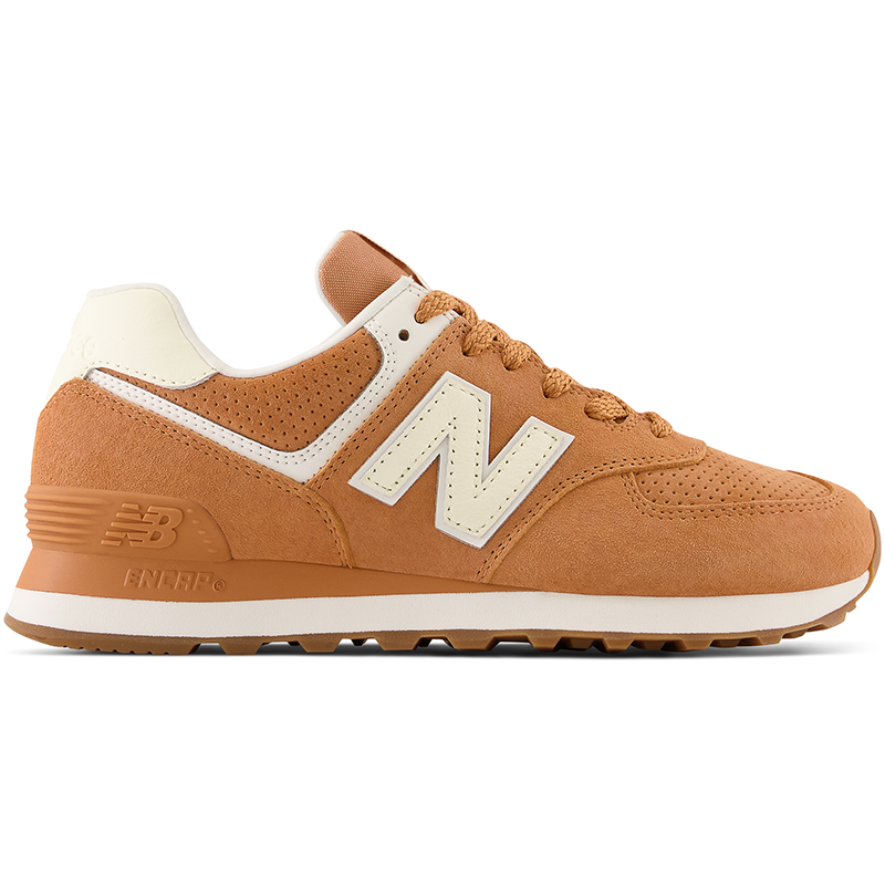 Buty damskie New Balance WL574NB - brązowe