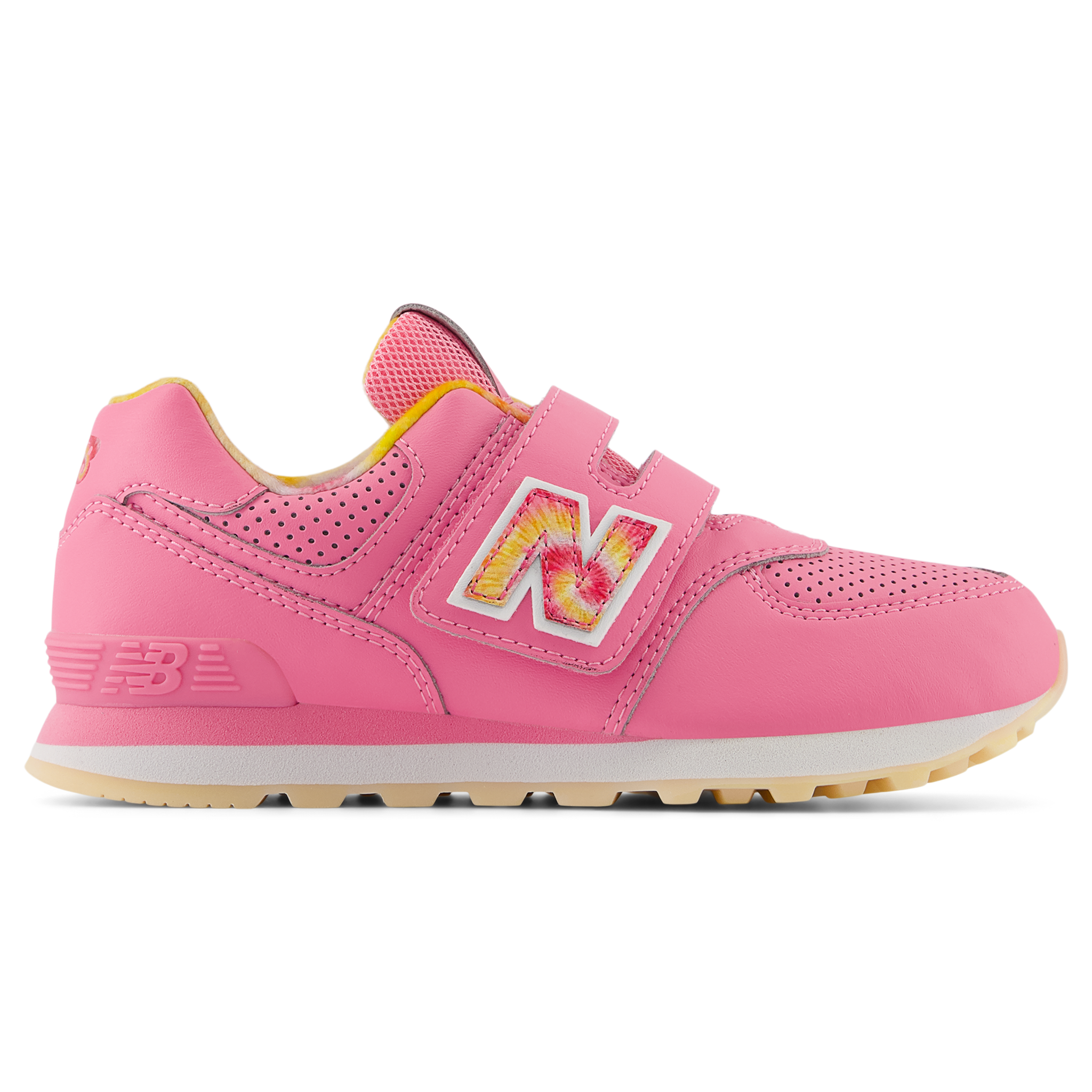 Buty dziecięce New Balance PV574KP - różowe