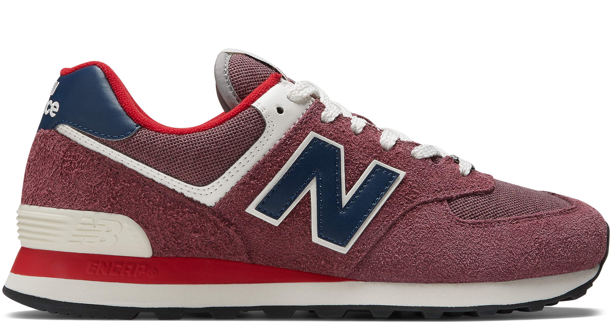 Buty unisex New Balance U574RX2 – bordowe 42 Standardowa (D) - 42 Standardowa (D)