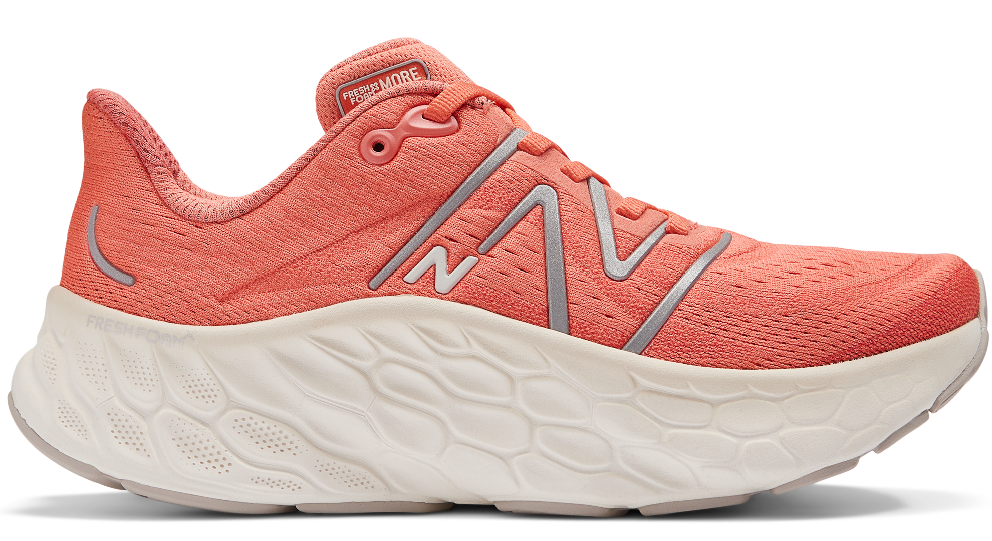 Buty damskie New Balance Fresh Foam X More v4 WMORCJ4 – czerwone 40 Standardowa (B) - 40 Standardowa (B)