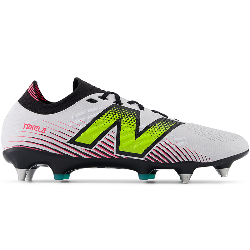 Korki męskie New Balance TEKELA PRO SG V4+ ST1SLH45 - białe