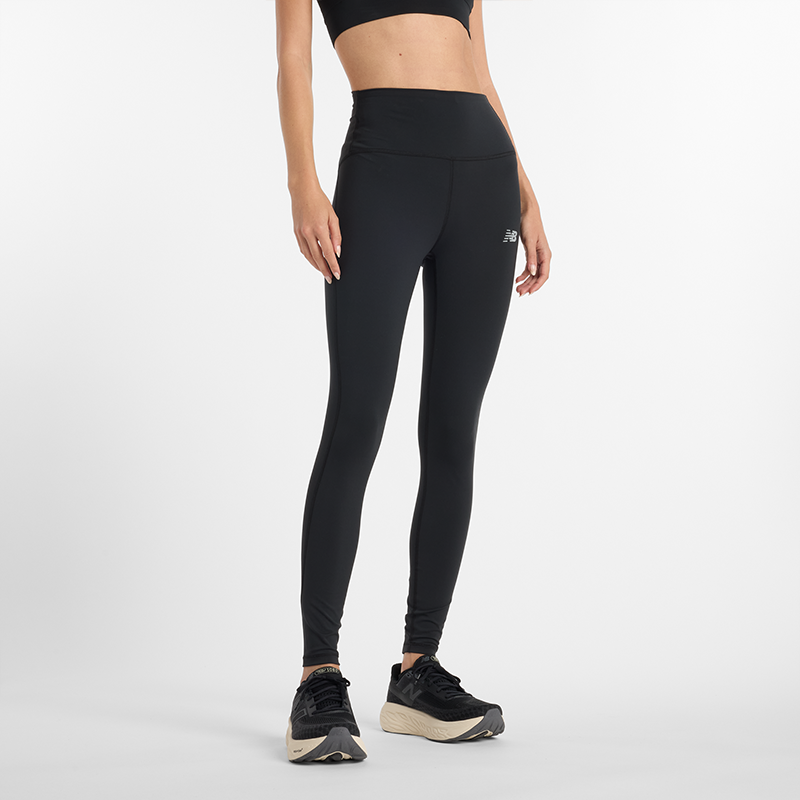 Legginsy damskie New Balance WP51237BK - czarne