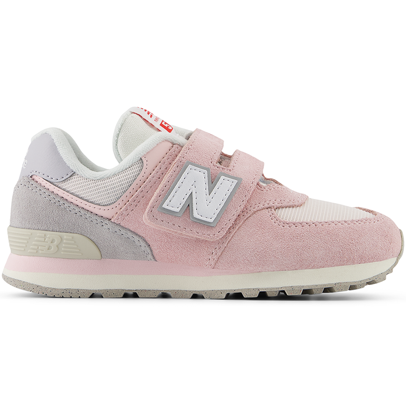 Buty dziecięce New Balance PV574BKM - różowe