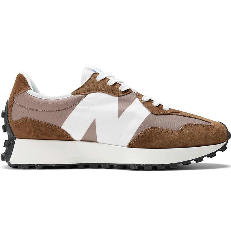 Buty unisex New Balance U327LG - brązowe